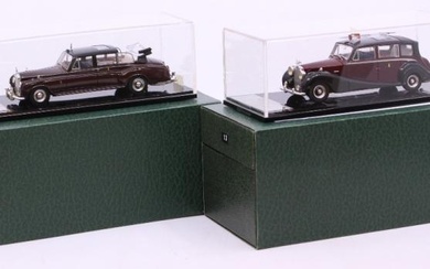 British Heritage Models: A pair of boxed 1:43 Scale British...