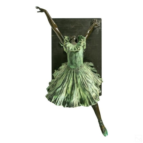 Bronze Sculptural Ballerina Table Base after Degas