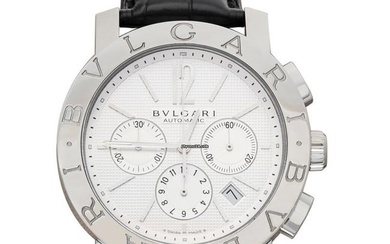 Bulgari Bulgari 101557 - Bvlgari Bvlgari Automatic White Dial Stainless Steel Men's Watch