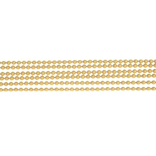 CARTIER - a 'Draperie' bracelet. The six-row bead-link