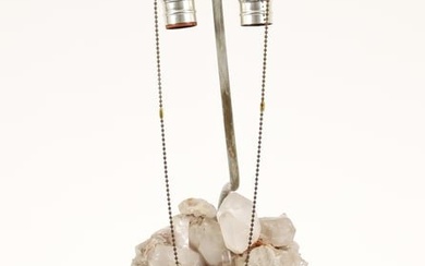 Carole Stupell Modern Quartz Crystal Table Lamp
