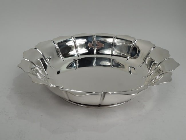 Cartier Bowl 869 Antique Art Deco Modern American Sterling Silver