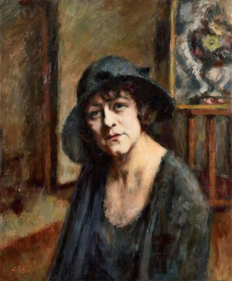 Charles François Prosper GUÉRIN (1875-1939) Portrait de dame...