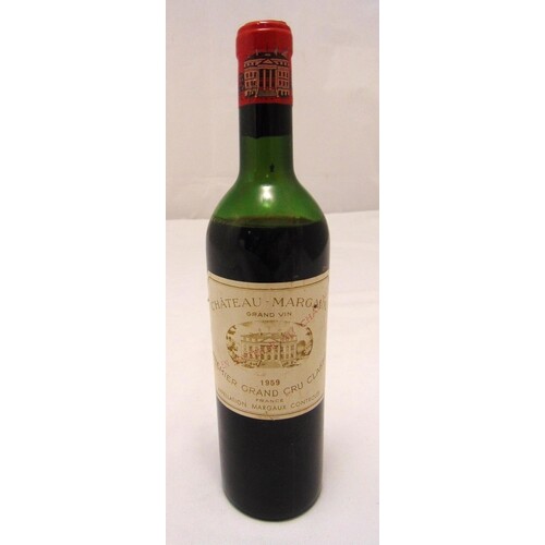 Chateau Margaux 1959 Premier Grand Cru Classe, 75cl bottle