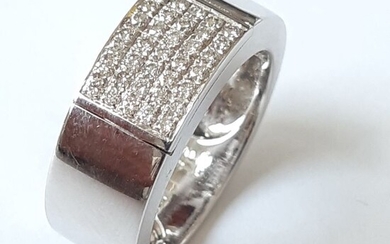 Cielo - 18 kt. White gold - Ring Diamond