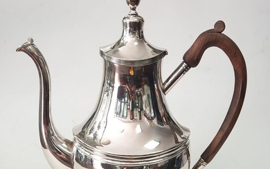 Coffee pot - .833 silver - Portugal - Mid 20th century