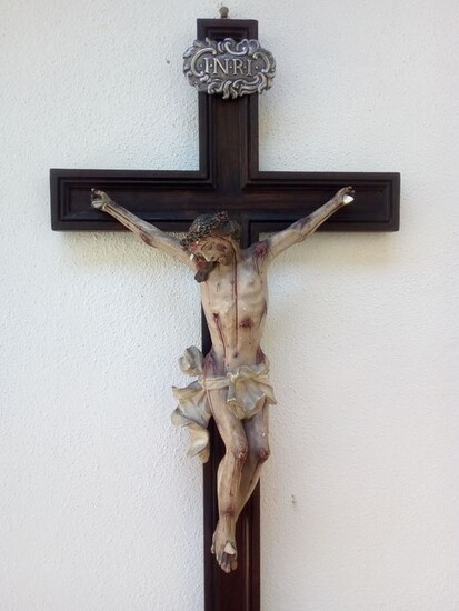Crucifix (1) - Rosewood, Wood - Early 19th century