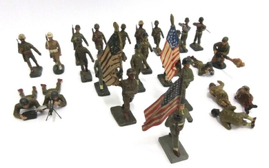 DURSO, NB and LEYLA, 26 pieces, "US Army",...