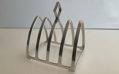 Deakin & Francis ltd - Rack - Sterling silver five bar four division toast rack - .925 silver