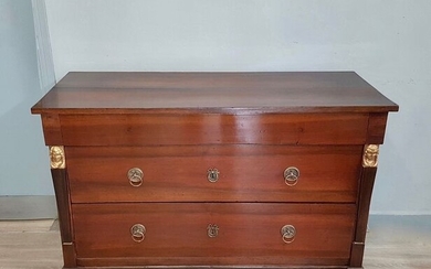 Directory dresser - Empire - Walnut - Early 19th century
