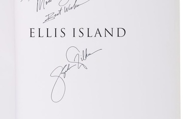 Ellis Island: Ghosts of Freedom. INSCRIBED BY THE AUTHOR TO ALBRIGHT.