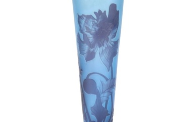 Emile Gallé Cameo Glass Vase