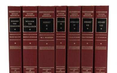 English Monarchs Series in Seven Volumes by Various Authors