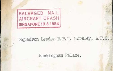 Envelope addressed to Squadron Leader B.P.T. Horsley, A.F.C....
