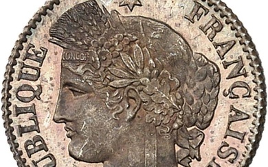 FRANCE - FRANCE IIe République (1848-1852). 20 centimes Cérès, Flan...