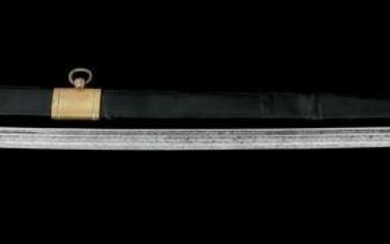 FRENCH NAVAL OFFICER MODEL 1837 DRESS SWORD