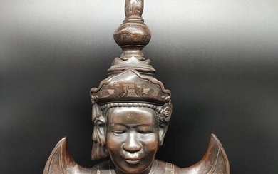 Figurine(s) - Bronze - Indochina - circa 1940