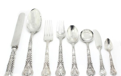 Florentine style tableware set (8) - .925 silver - Tiffany & Co - U.S. - Early 20th century