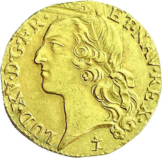 France - Louis XV - Louis d'or 1742-& (Aix) - Gold