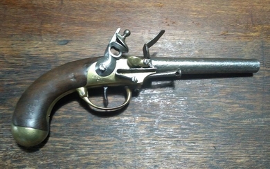 France - Saint Etienne - Model 1777 - Cavalry - Flintlock - Pistol - 17.1 mm