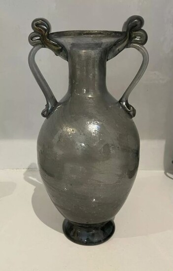 Fratelli Toso, Attr. - Vase, iridescent - Glass