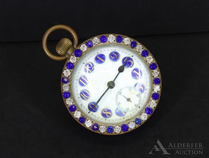 French Jewelled Ball Clock