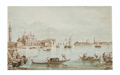 Giacomo Guardi (Venice 1764-1835), View of San Giorgio Maggiore, Venice