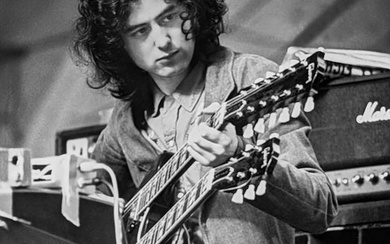 Gijsbert Hanekroot - Jimmy Page, Amsterdam 1972