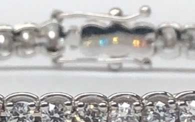Gioielleria Corvino - 18 kt. White gold - Bracelet - 3.30 ct Diamond - Diamond