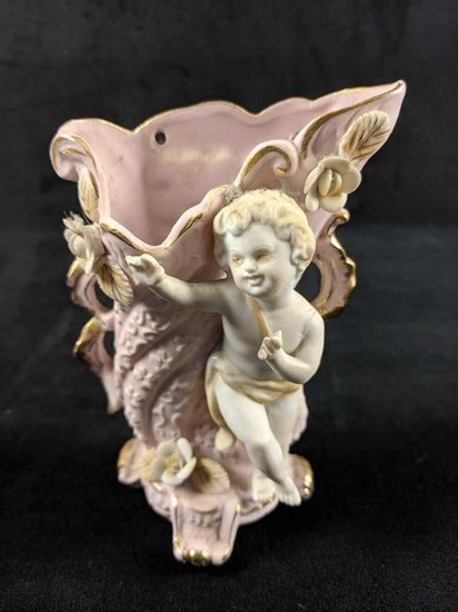 Hand Painted Classic Style Noritake Porcelain Angel