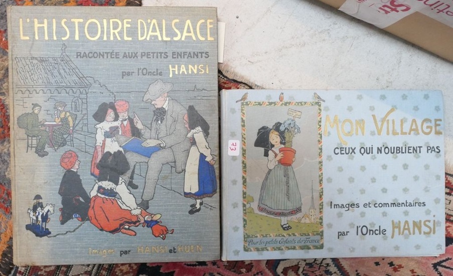 Hansi, 2 volumes: "mon village ceux
