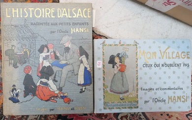 Hansi, 2 volumes: "mon village ceux