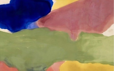 Helen Frankenthaler "Tutti Frutti, 1966" Offset Lithograph