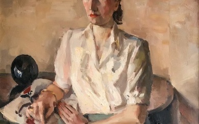 Henri Descamps (1898-1990) - Jeune femme - NO RESERVE