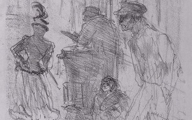 Henri de Toulouse Lautrec - Le marchand de marrons