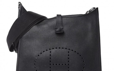Hermès - Epsom Evelyne III PM Black Clutch bag
