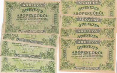 Hungary 50 000 Adopengö 1946 (8)