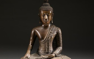 Indian Old Bronze Buddha