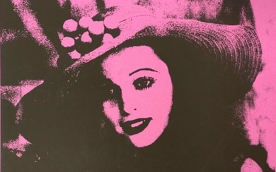 Irina Ionesco (1930-) - Fafa au chapeau Cerise - Grande photographie lithographique signée
