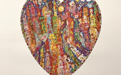 James Rizzi (after) - In the Heart of the City,...