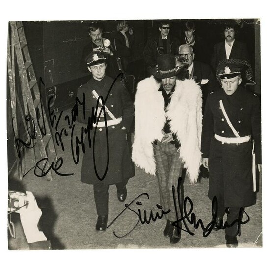 Jimi Hendrix Signed Photograph