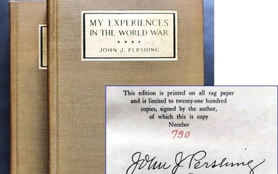 John J. Pershing, Signed: My Experiences in the World War 1931