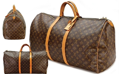 LOUIS VUITTON handbag, model: Keepall 60 Monogram