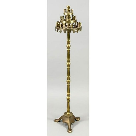Large standing chandelier, 20th c