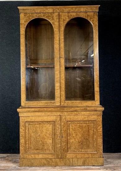 Light wood living room library - Charles X style - Wood - Late 19th century