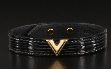 Louis Vuitton Essentials V Leather Bracelet