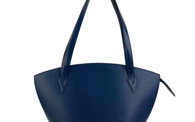Louis Vuitton - Vintage Blue Epi Leather Saint Jacques Shoulder bag
