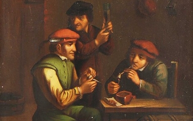 Manière de David Teniers le Jeune Manière de David Teniers le Jeune Scènes de taverne,...