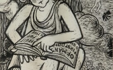 Mary Owen Rosenthal woodcut
