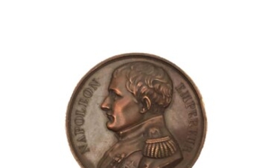 « Napoléon Empereur ». Médaille en bronze.... - Lot 73 - Ader